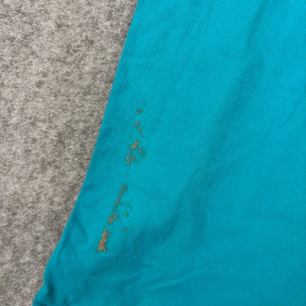 Nike San Diego Graphic T-Shirt Womens XXL Teal Red Swoosh Athletic Cut‎ Sports